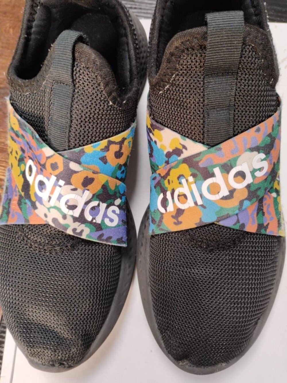 Adidas Puremotion Adapt Floral Slip-On Sneakers 7.5